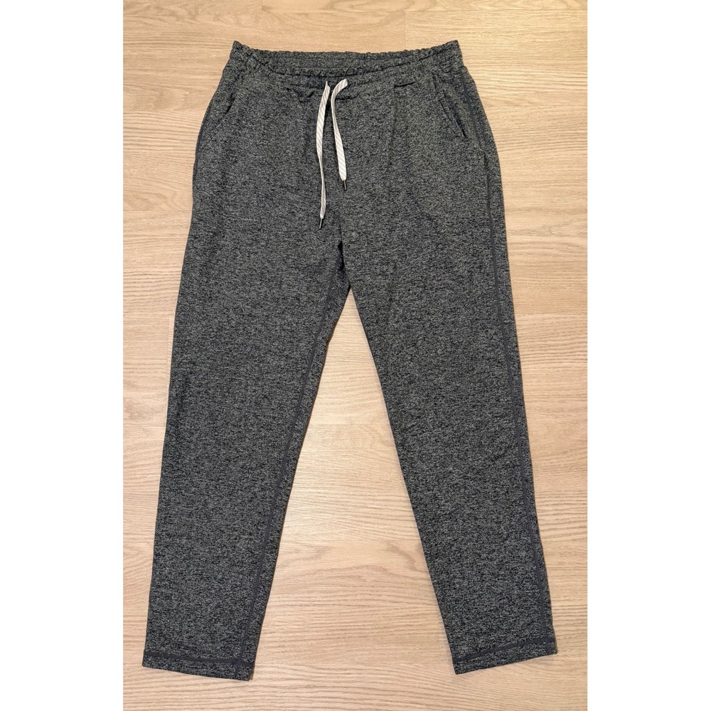 Vuori Ponto Performance Jogger Pants Men XL Heather Grey Athleisure Gorpcore